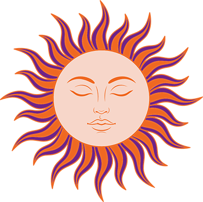 Celestial Sun Sun & Moon Logo